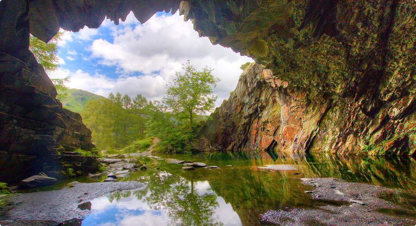 Rydal Caves England
