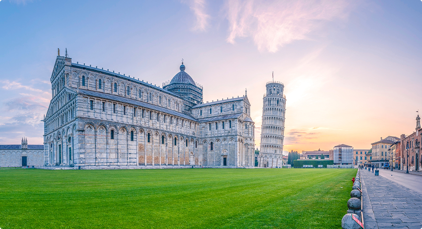 Pisa Cathedral and Leaning Tower of Pisa