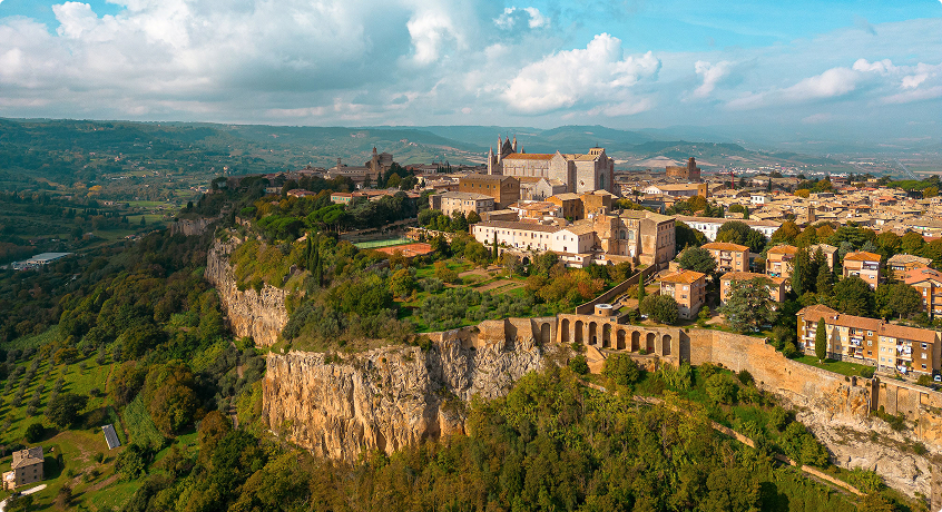 Medieval Hilltop Town of Orvieto