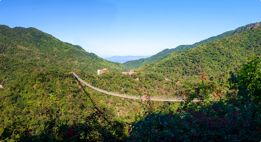 Jorullo Bridge in Puerto Vallarta