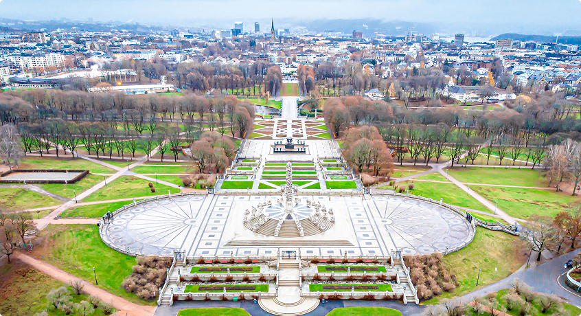 Vigeland Sculpture Park Norway