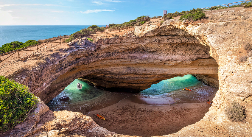 Benagil Cave Algarve Portugal